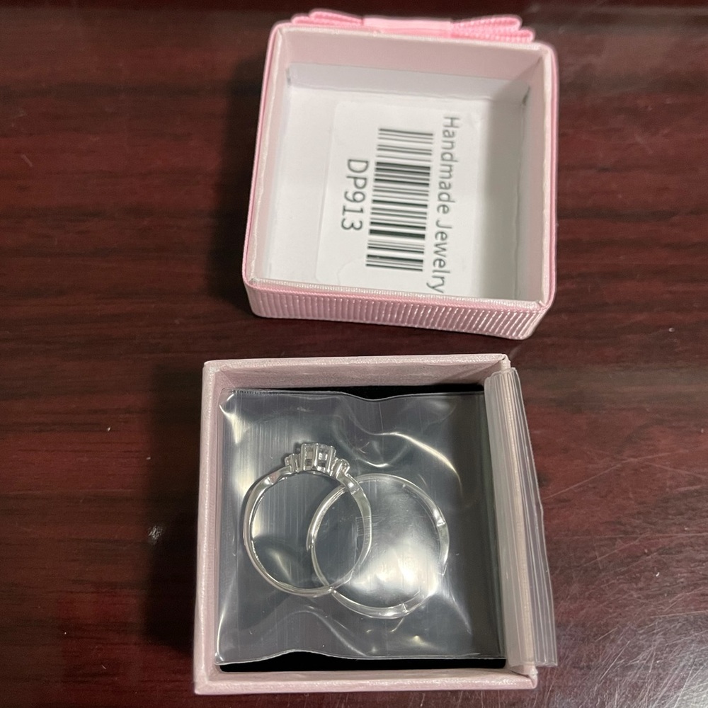 Wedding Band & Engagement Ring - Picture 5 of 5